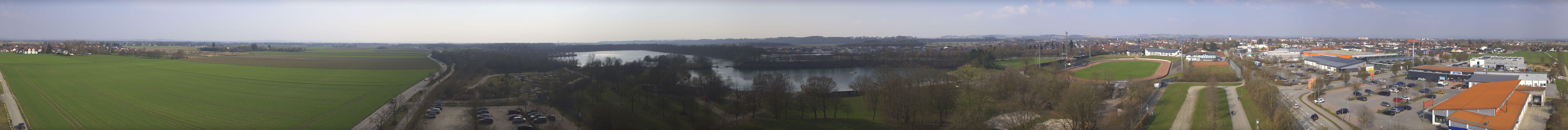 Archiv Foto Webcam Pocking - Ausblick Römerturm