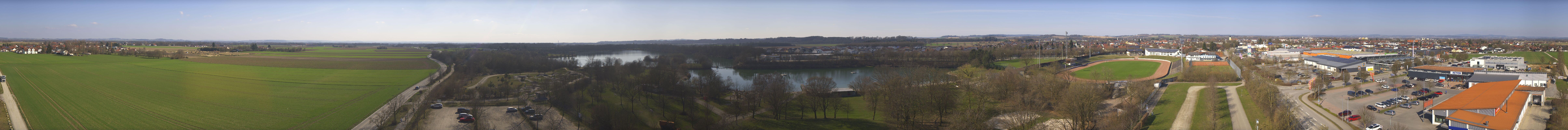 Archiv Foto Webcam Pocking - Ausblick Römerturm