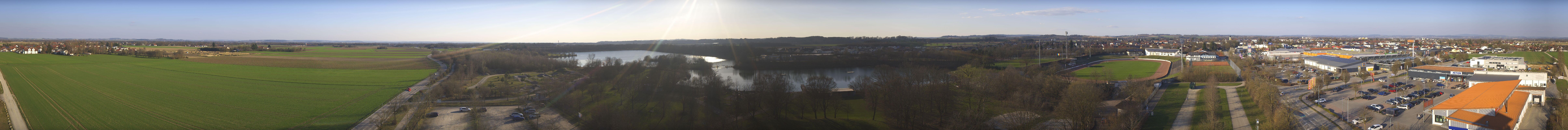 Archiv Foto Webcam Pocking - Ausblick Römerturm