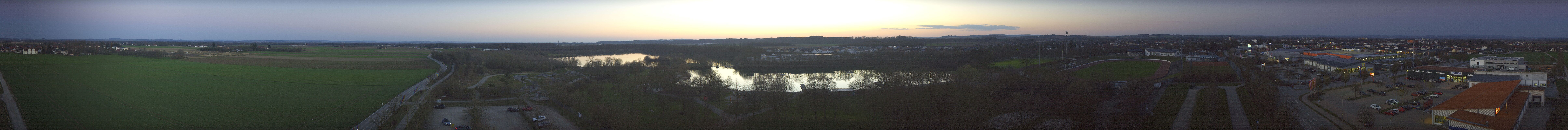 Archiv Foto Webcam Pocking - Ausblick Römerturm