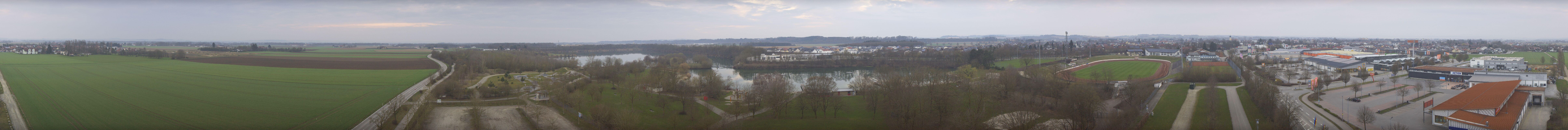 Archiv Foto Webcam Pocking - Ausblick Römerturm