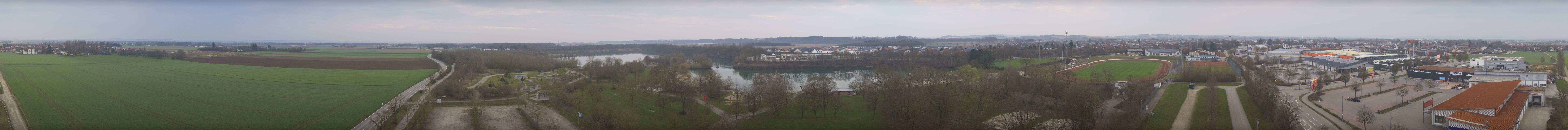 Archiv Foto Webcam Pocking - Ausblick Römerturm