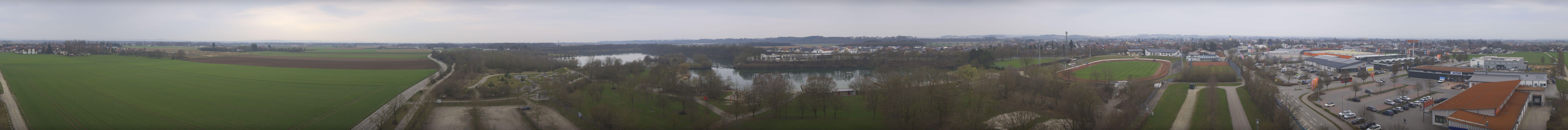 Archiv Foto Webcam Pocking - Ausblick Römerturm