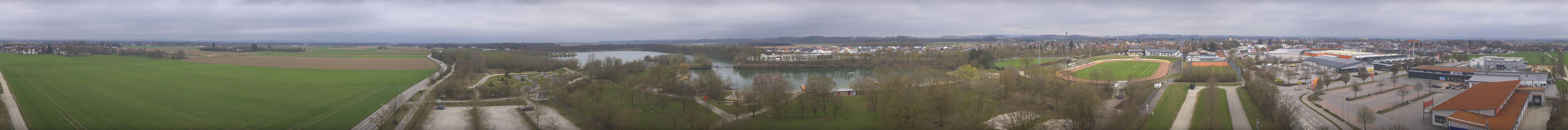 Archiv Foto Webcam Pocking - Ausblick Römerturm
