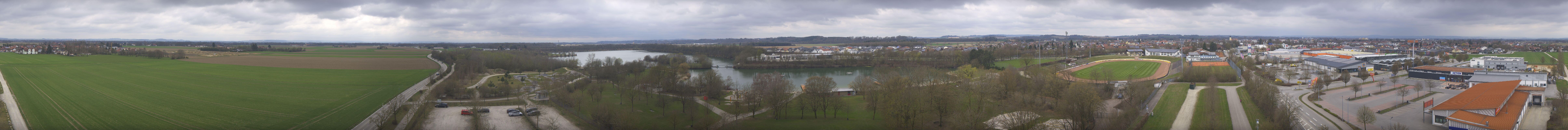 Archiv Foto Webcam Pocking - Ausblick Römerturm
