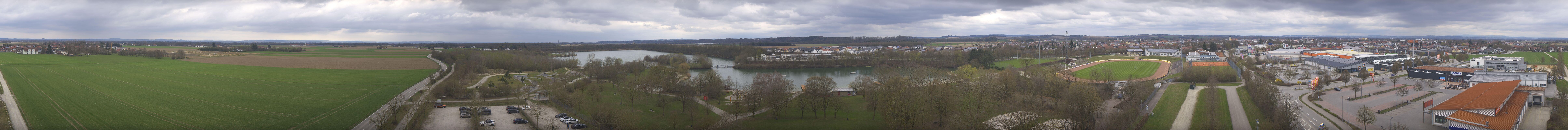 Archiv Foto Webcam Pocking - Ausblick Römerturm