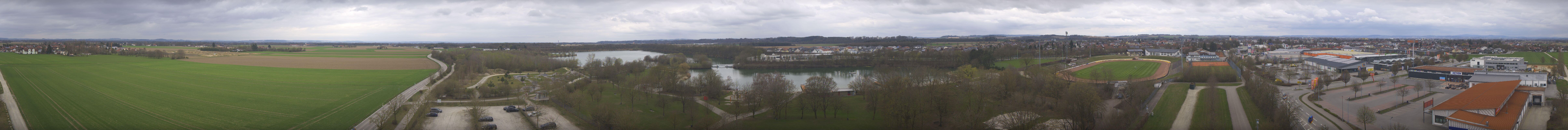 Archiv Foto Webcam Pocking - Ausblick Römerturm