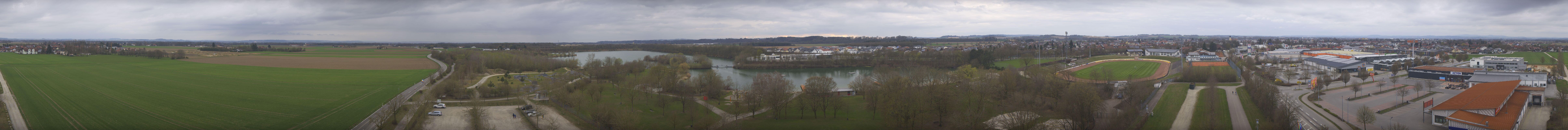 Archiv Foto Webcam Pocking - Ausblick Römerturm