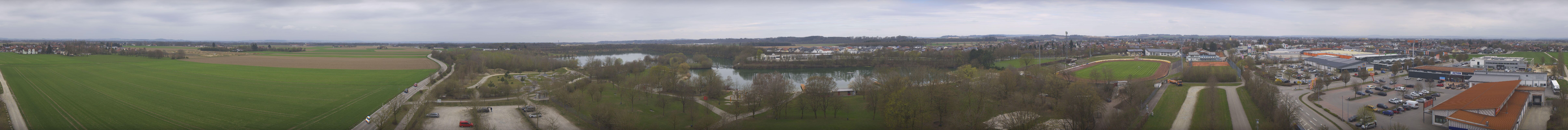 Archiv Foto Webcam Pocking - Ausblick Römerturm