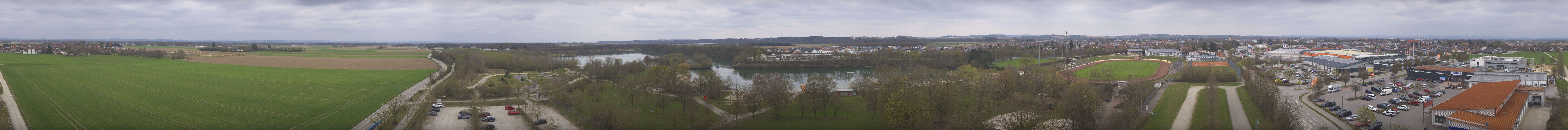 Archiv Foto Webcam Pocking - Ausblick Römerturm