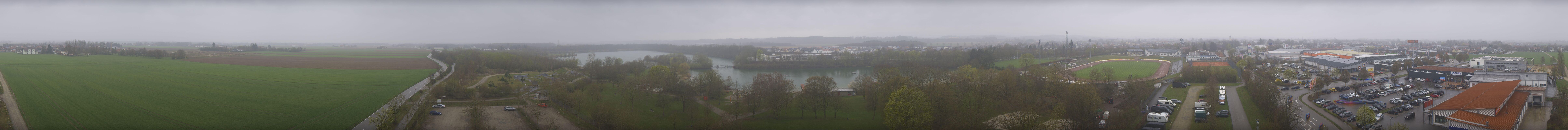 Archiv Foto Webcam Pocking - Ausblick Römerturm