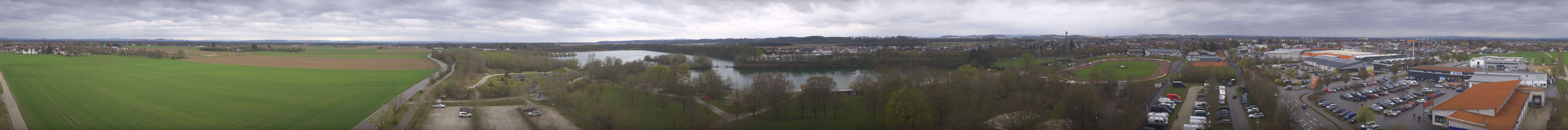 Archiv Foto Webcam Pocking - Ausblick Römerturm