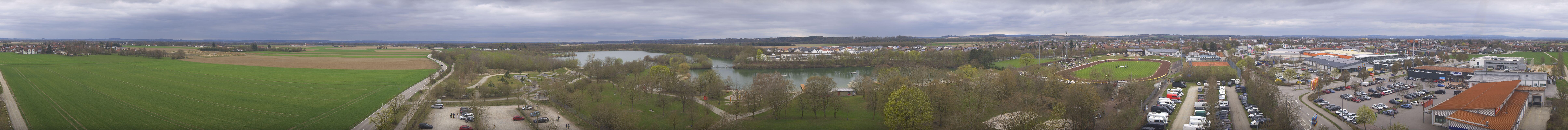 Archiv Foto Webcam Pocking - Ausblick Römerturm