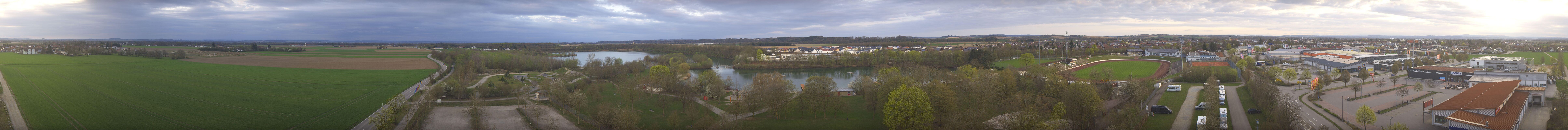 Archiv Foto Webcam Pocking - Ausblick Römerturm