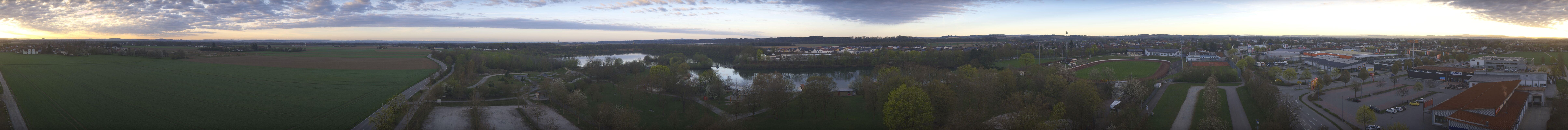 Archiv Foto Webcam Pocking - Ausblick Römerturm