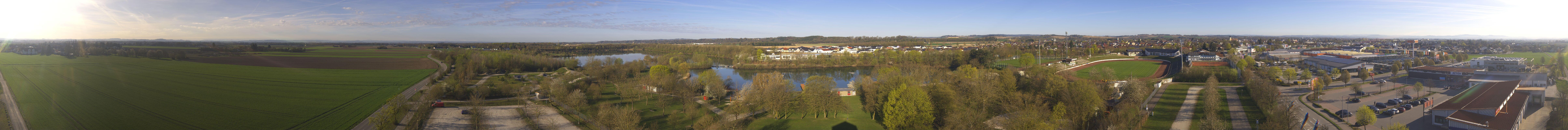 Archiv Foto Webcam Pocking - Ausblick Römerturm