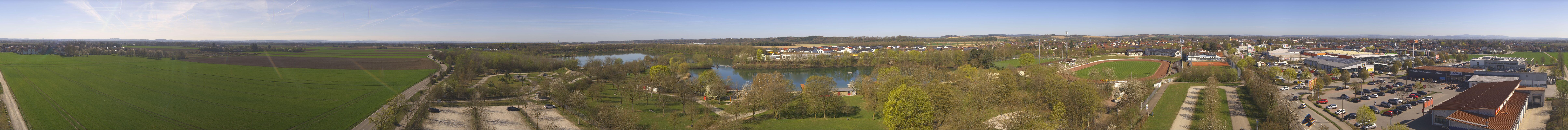 Archiv Foto Webcam Pocking - Ausblick Römerturm