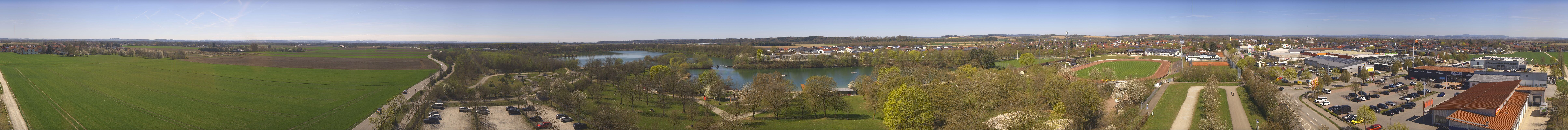 Archiv Foto Webcam Pocking - Ausblick Römerturm