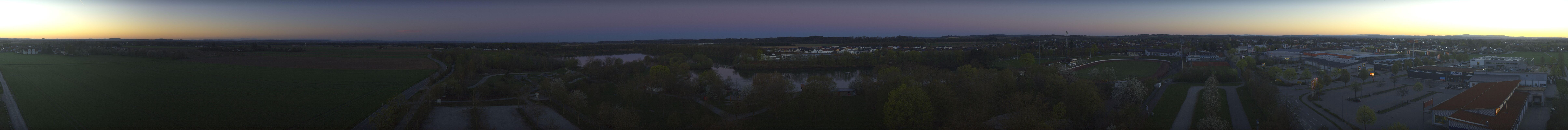 Archiv Foto Webcam Pocking - Ausblick Römerturm