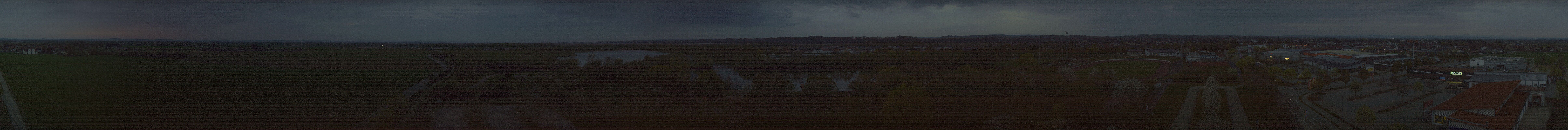 Archiv Foto Webcam Pocking - Ausblick Römerturm