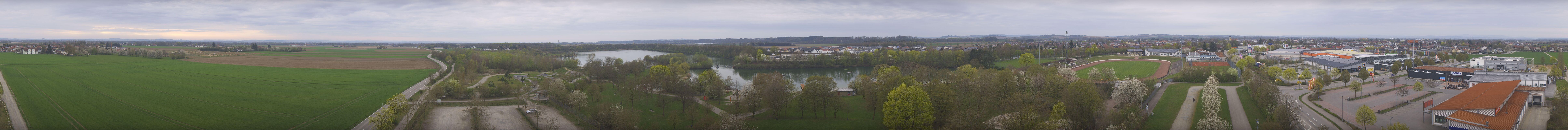 Archiv Foto Webcam Pocking - Ausblick Römerturm