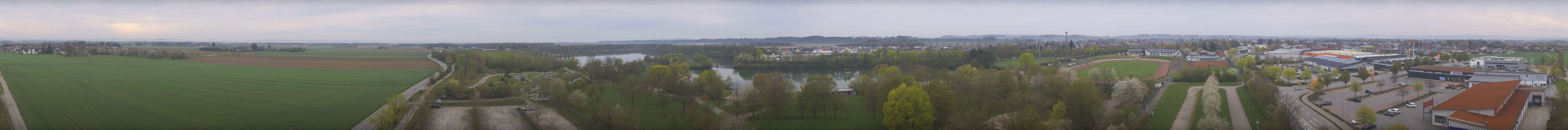 Archiv Foto Webcam Pocking - Ausblick Römerturm