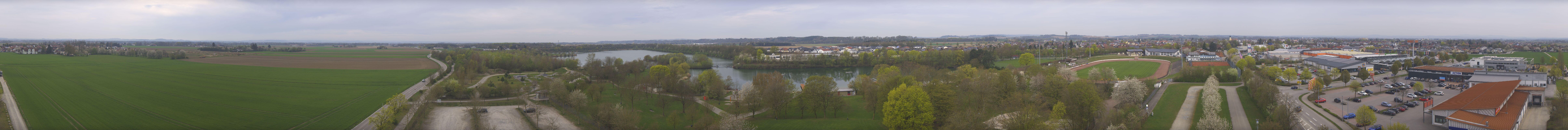Archiv Foto Webcam Pocking - Ausblick Römerturm