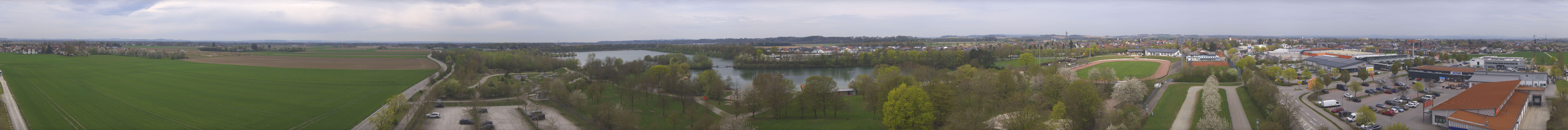 Archiv Foto Webcam Pocking - Ausblick Römerturm