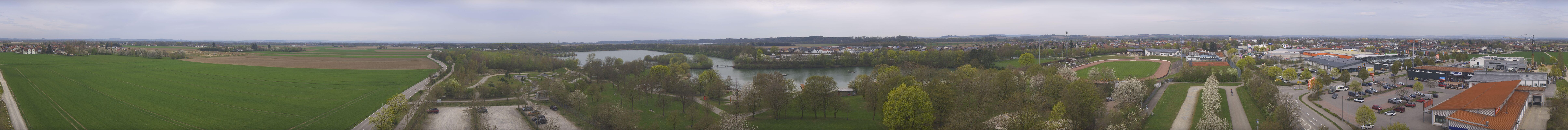 Archiv Foto Webcam Pocking - Ausblick Römerturm