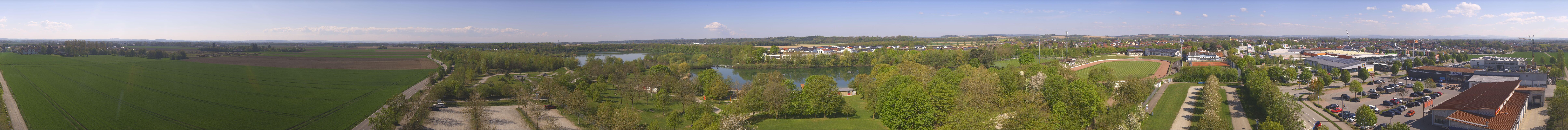 Archiv Foto Webcam Pocking - Ausblick Römerturm