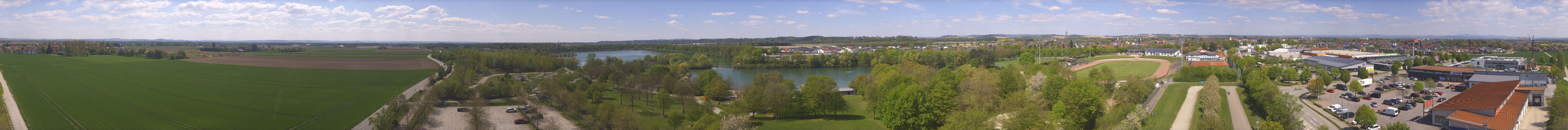 Archiv Foto Webcam Pocking - Ausblick Römerturm