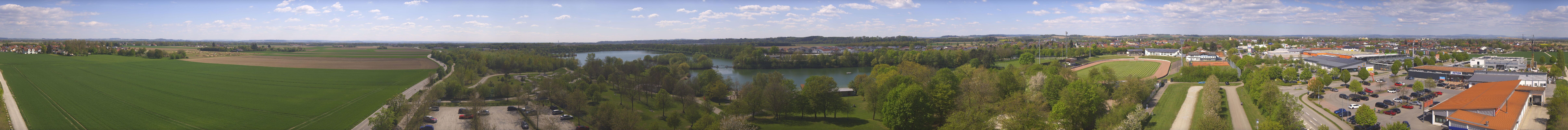 Archiv Foto Webcam Pocking - Ausblick Römerturm