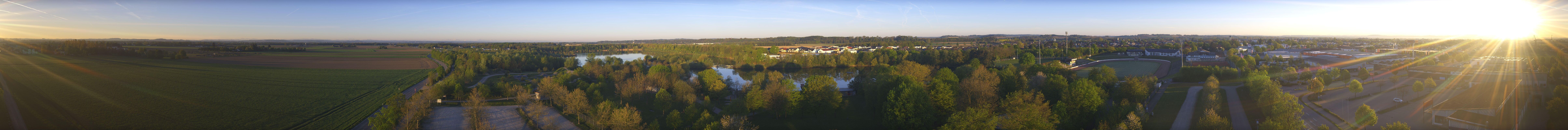Archiv Foto Webcam Pocking - Ausblick Römerturm