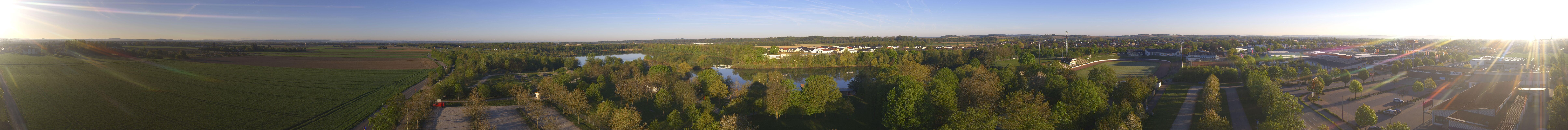 Archiv Foto Webcam Pocking - Ausblick Römerturm