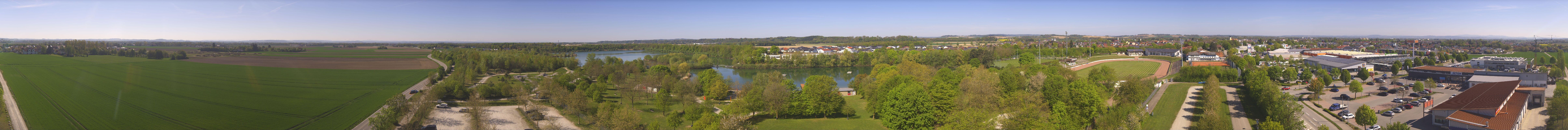 Archiv Foto Webcam Pocking - Ausblick Römerturm
