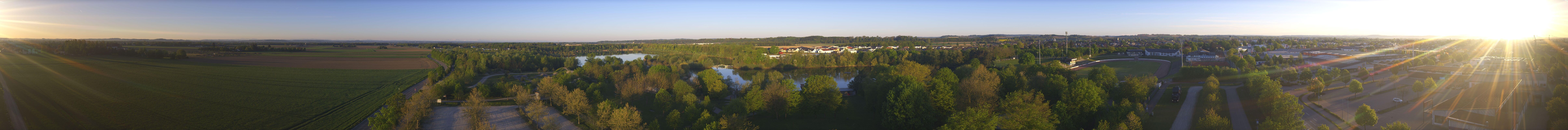 Archiv Foto Webcam Pocking - Ausblick Römerturm