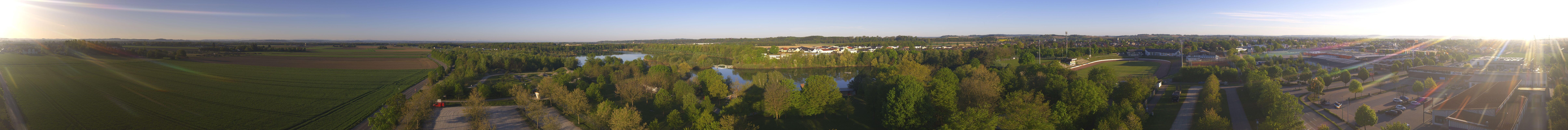 Archiv Foto Webcam Pocking - Ausblick Römerturm
