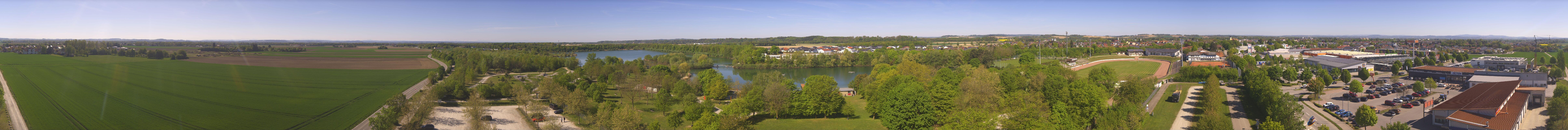 Archiv Foto Webcam Pocking - Ausblick Römerturm