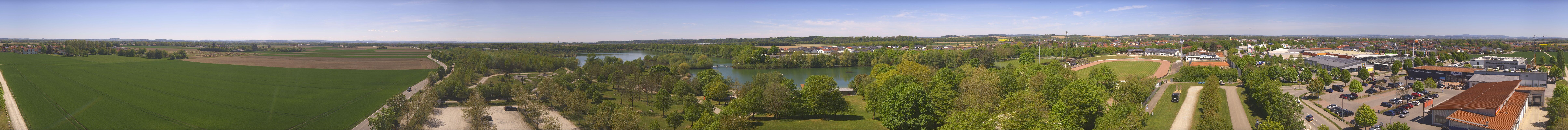 Archiv Foto Webcam Pocking - Ausblick Römerturm