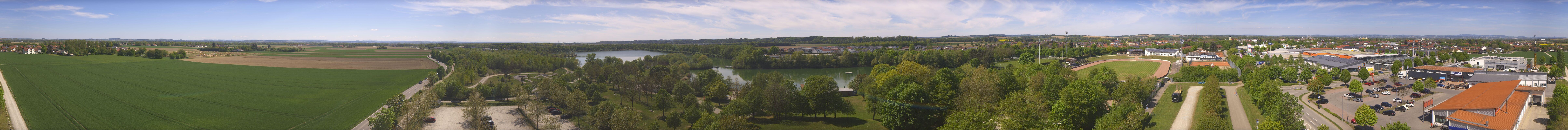 Archiv Foto Webcam Pocking - Ausblick Römerturm