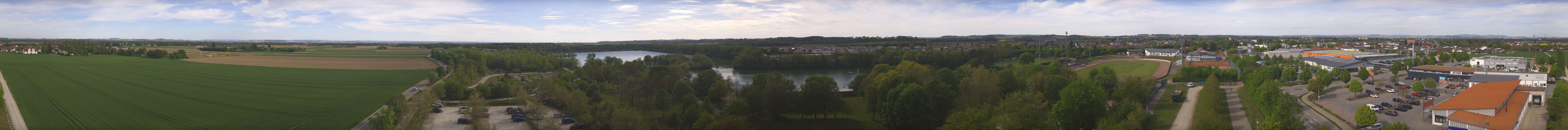 Archiv Foto Webcam Pocking - Ausblick Römerturm