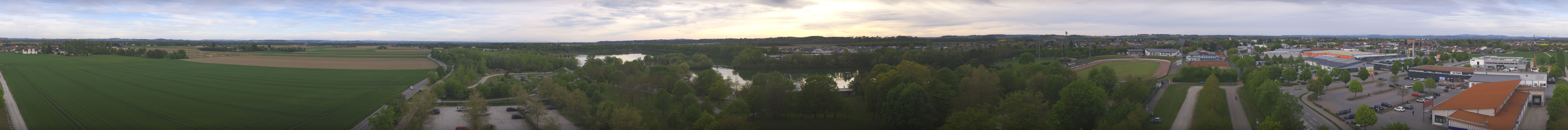 Archiv Foto Webcam Pocking - Ausblick Römerturm