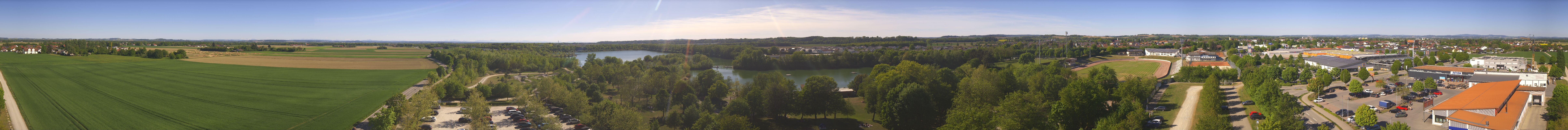 Archiv Foto Webcam Pocking - Ausblick Römerturm