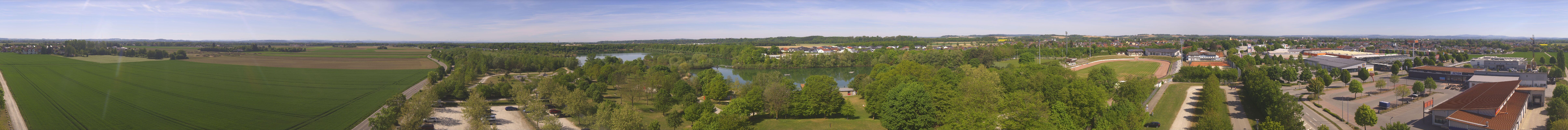 Archiv Foto Webcam Pocking - Ausblick Römerturm