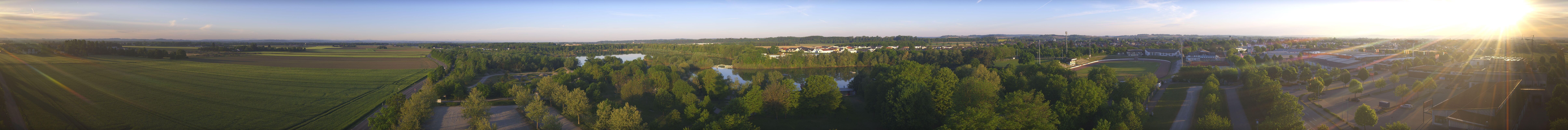 Archiv Foto Webcam Pocking - Ausblick Römerturm