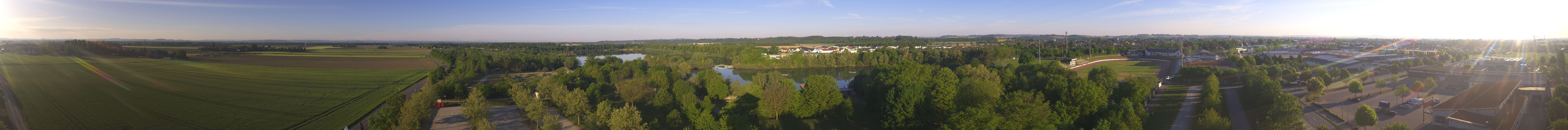 Archiv Foto Webcam Pocking - Ausblick Römerturm