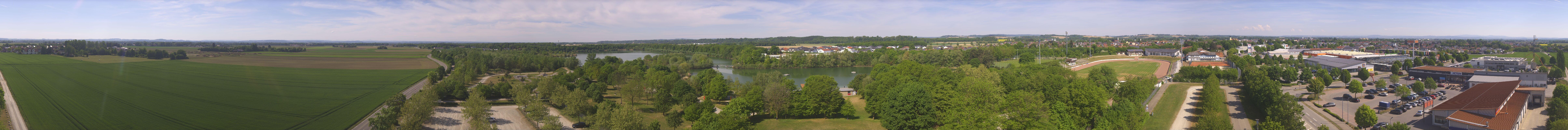 Archiv Foto Webcam Pocking - Ausblick Römerturm