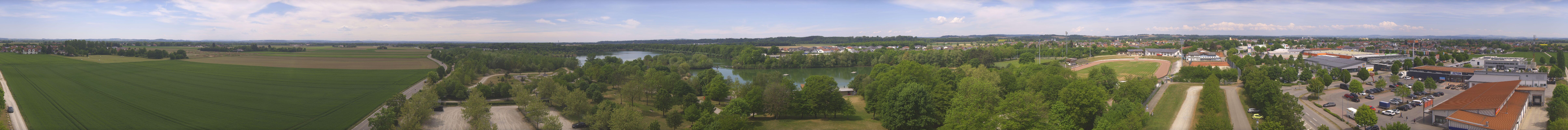 Archiv Foto Webcam Pocking - Ausblick Römerturm