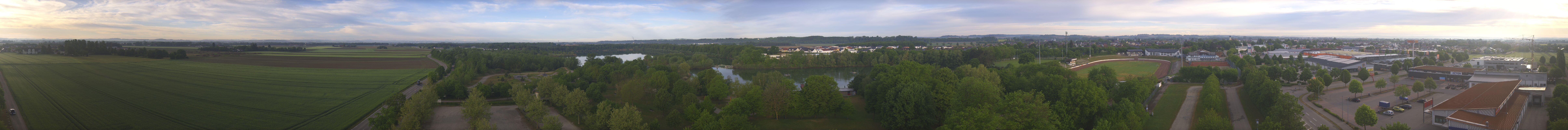 Archiv Foto Webcam Pocking - Ausblick Römerturm