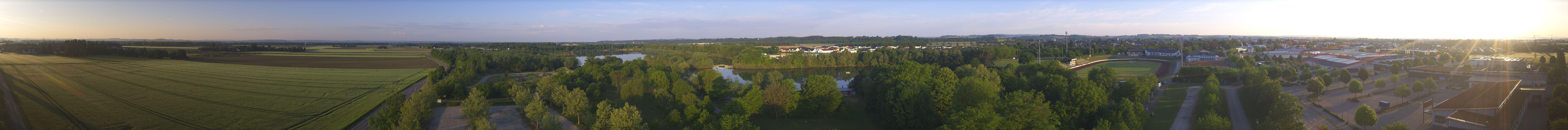 Archiv Foto Webcam Pocking - Ausblick Römerturm